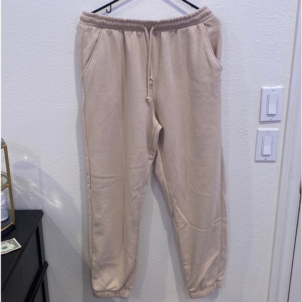 Cotton on Tan Sweat pants.